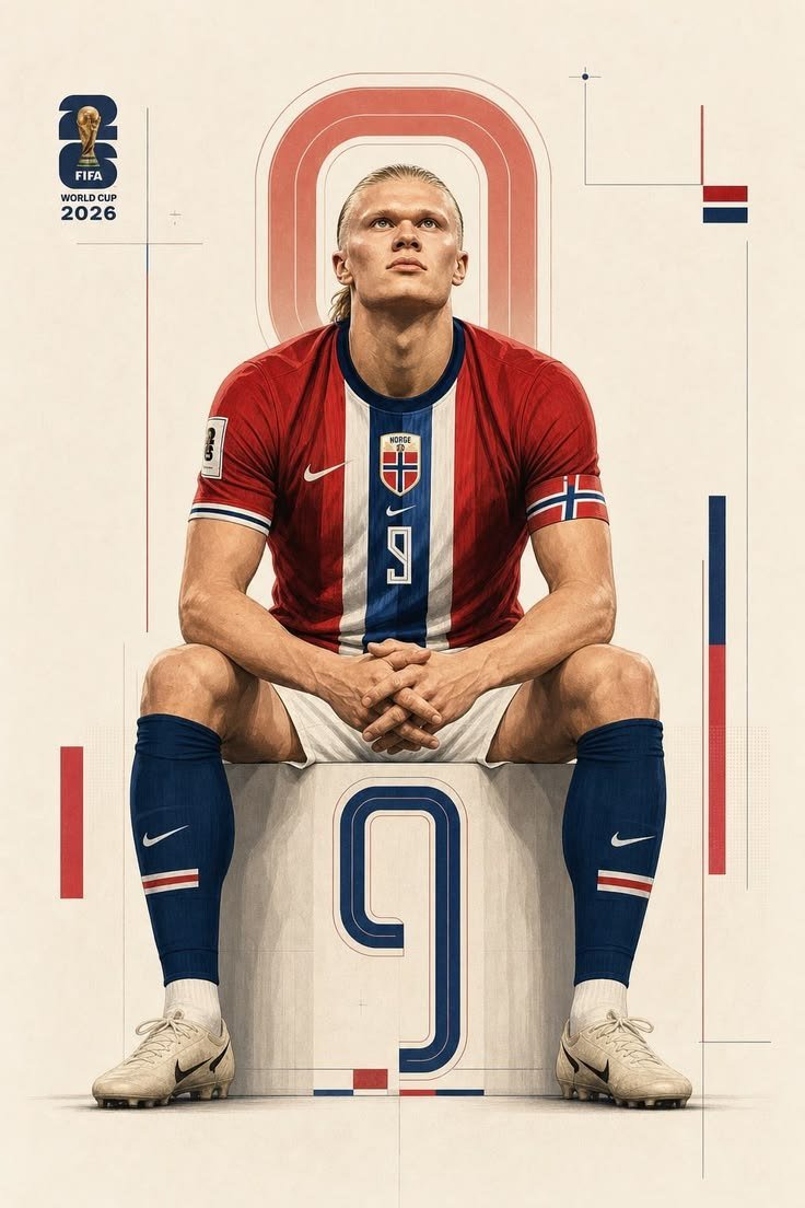 Haaland Noruega Copa 2026 — foto 4
