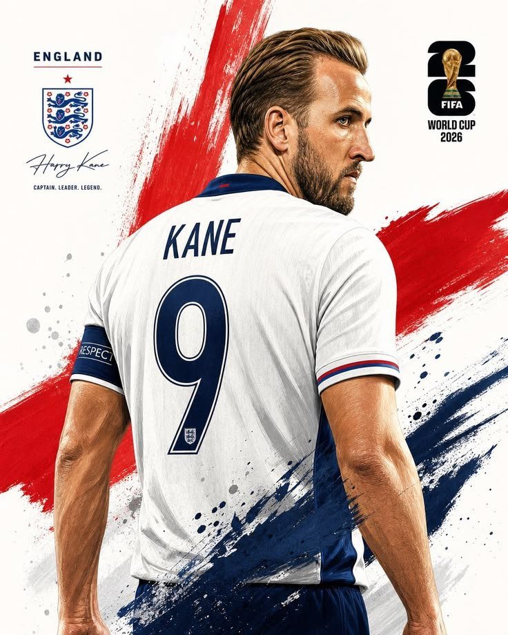 Harry Kane Inglaterra Copa 2026 — foto 1