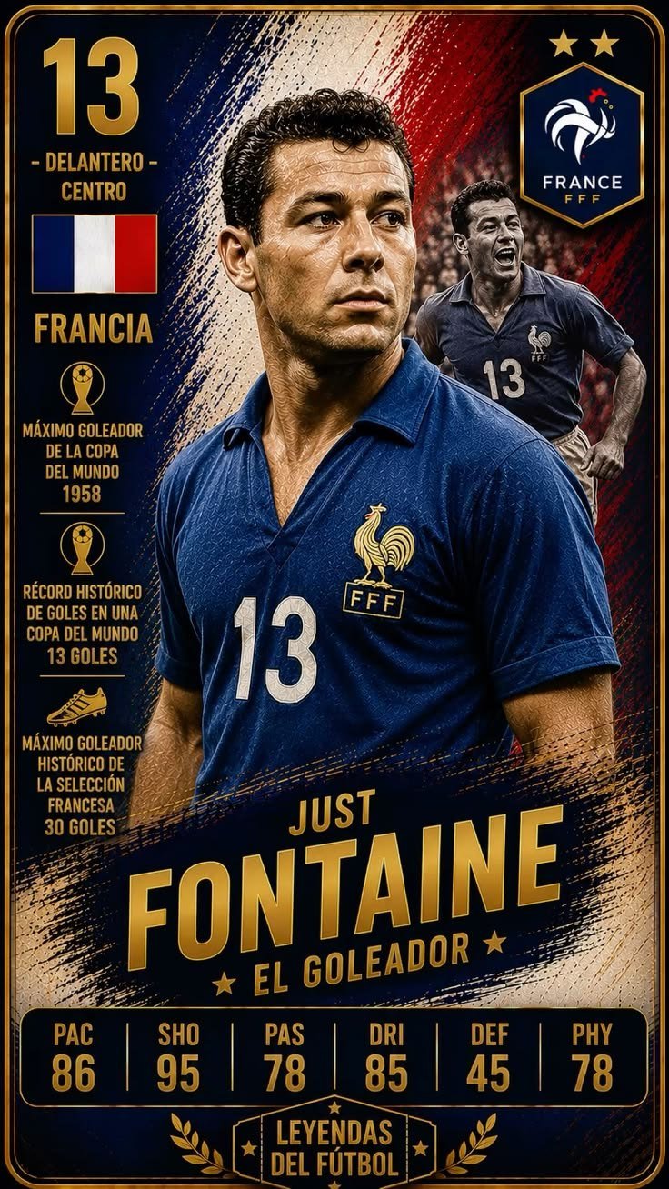 Just Fontaine França 1958 — foto 4