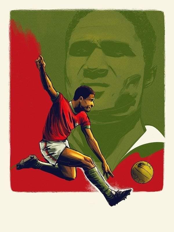 Eusébio Portugal 1966 — foto 2