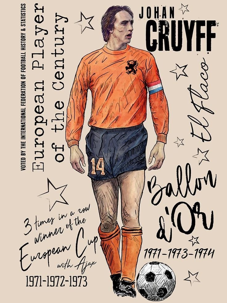 Johan Cruyff Holanda 1974 — foto 1