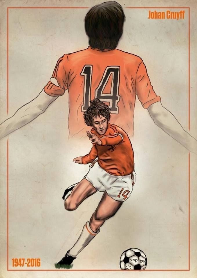 Johan Cruyff Holanda 1974 — foto 2