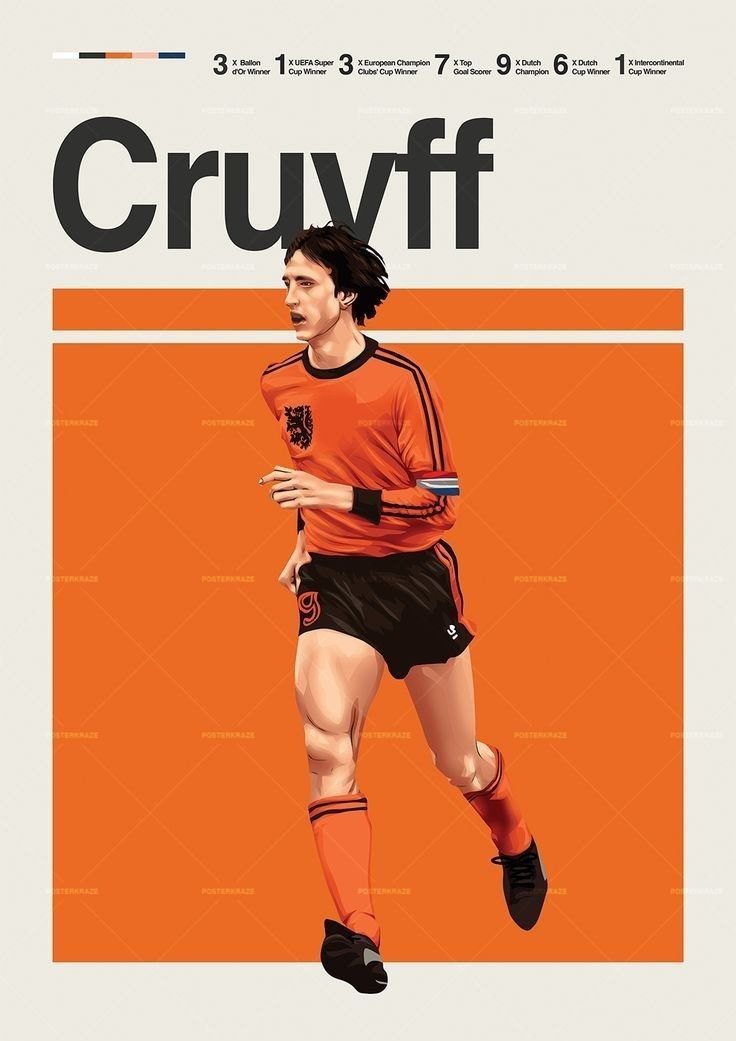 Johan Cruyff Holanda 1974 — foto 3