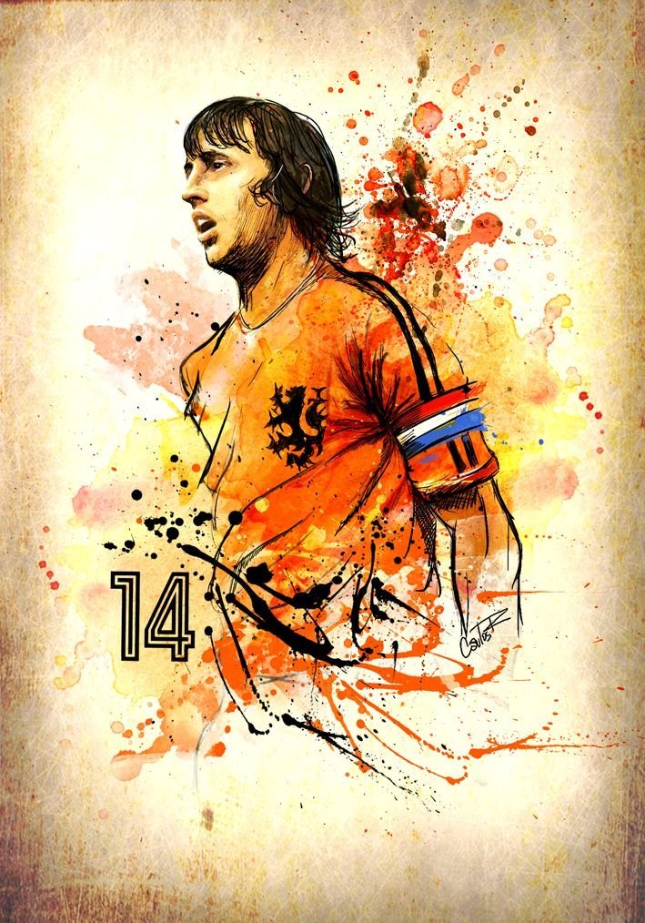 Johan Cruyff Holanda 1974 — foto 4