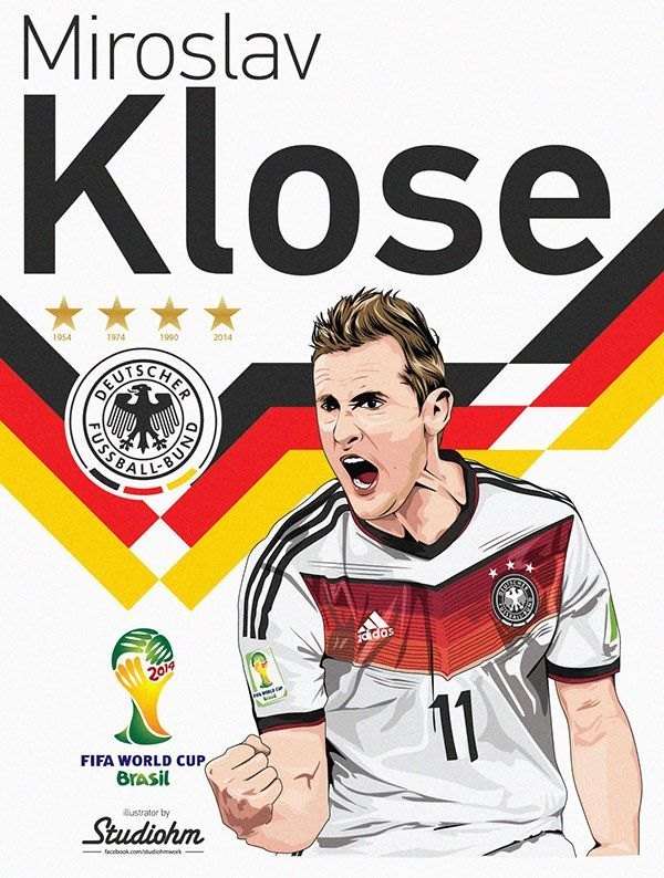 Miroslav Klose Alemanha recorde — foto 1