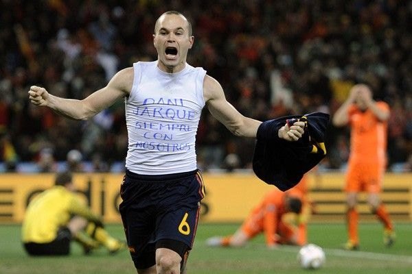 Iniesta Espanha gol final 2010 — foto 2