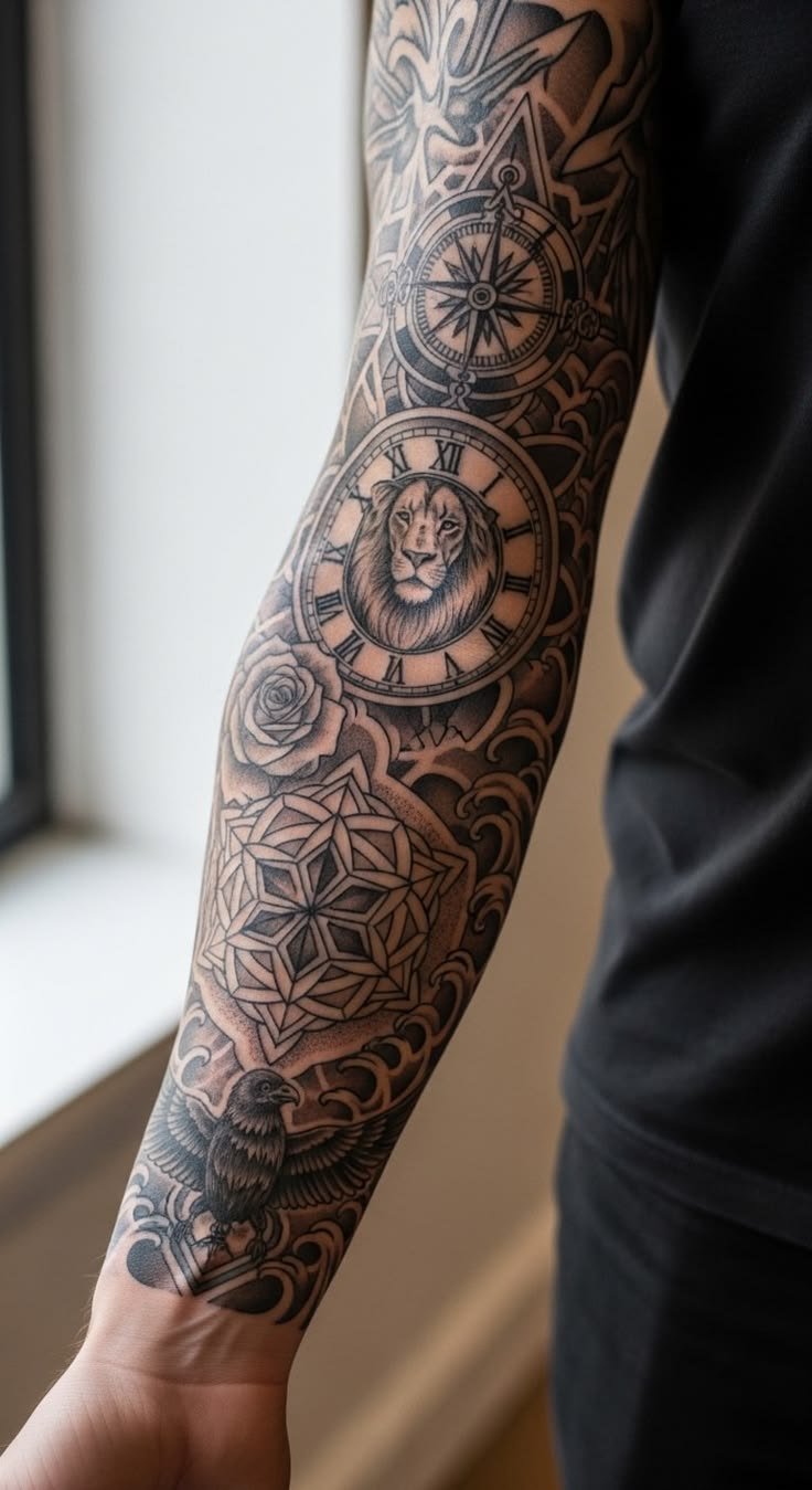 Tatuagem Masculina: guia com 48 ideias por estilo (2026) — inspiração 2