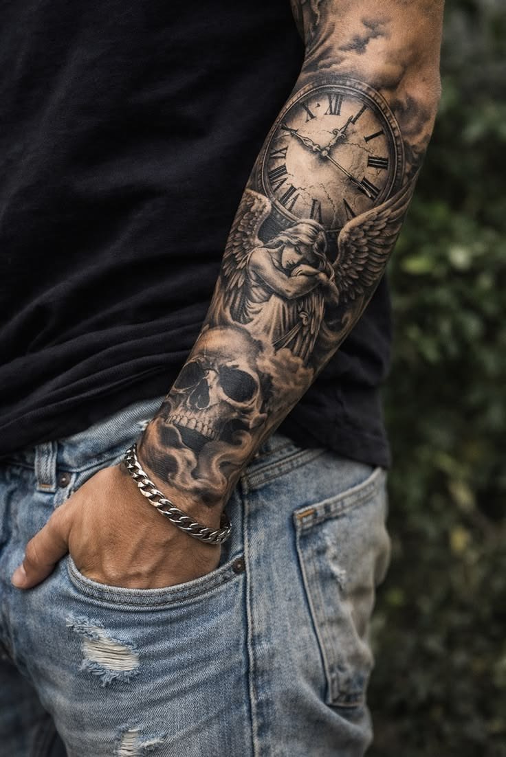 Tatuagem Masculina: guia com 48 ideias por estilo (2026) — inspiração 8