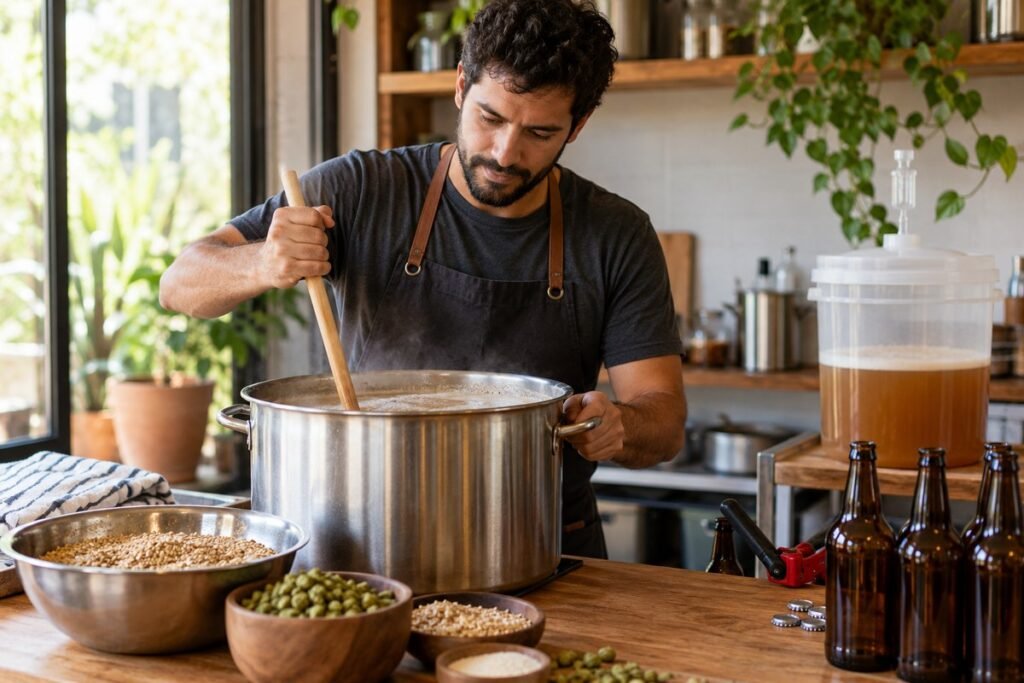 Como Fazer Cerveja em Casa: Guia Prático do Início à Primeira Garrafa
