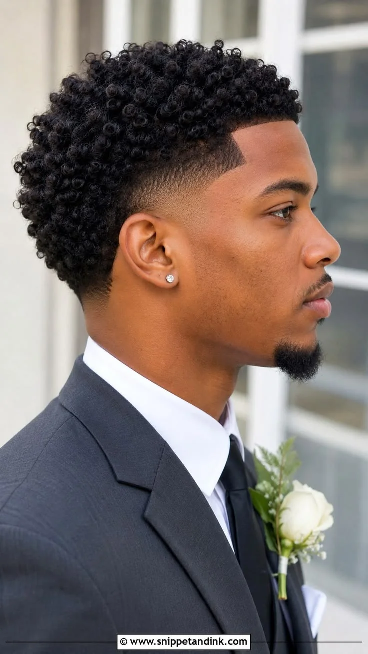corte de cabelo masculino cacheado — ideia 3