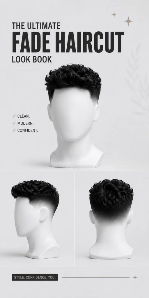Degradê baixo (low fade) — corte degradê masculino, exemplo 4