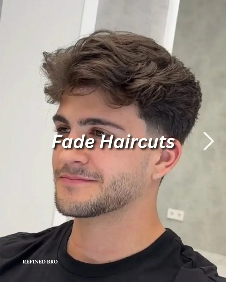 Degradê alto (high fade) — corte degradê masculino, exemplo 11
