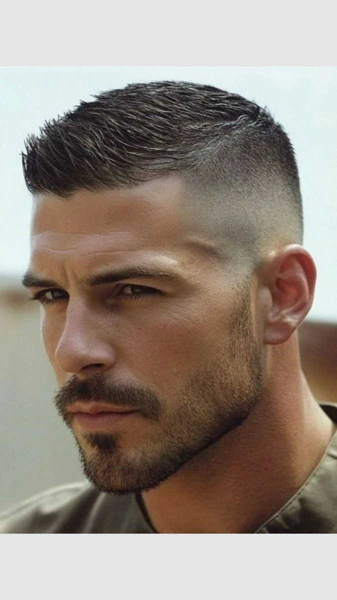 Degradê navalhado (skin fade) — corte degradê masculino, exemplo 1