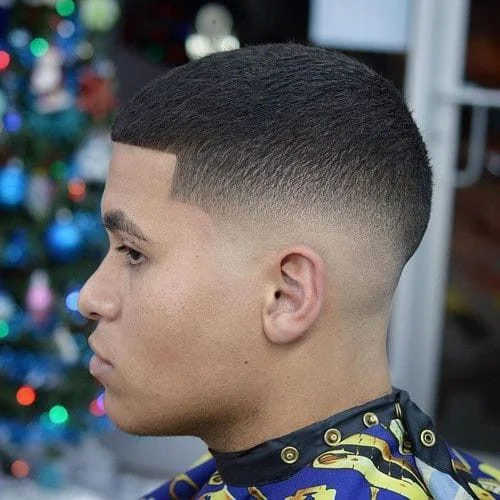 Degradê navalhado (skin fade) — corte degradê masculino, exemplo 4