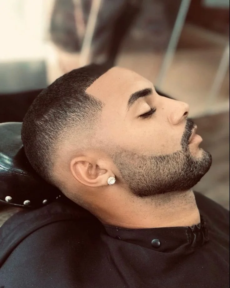 Degradê navalhado (skin fade) — corte degradê masculino, exemplo 10