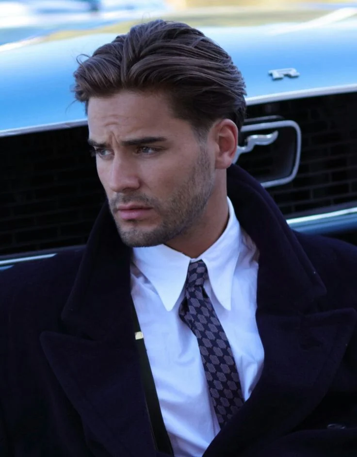 Old money baixo: a versão mais discreta — corte old money masculino, exemplo 5