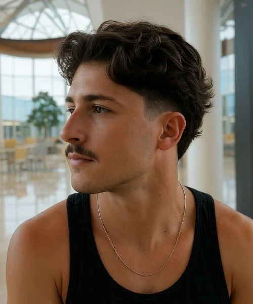 Old money baixo: a versão mais discreta — corte old money masculino, exemplo 12