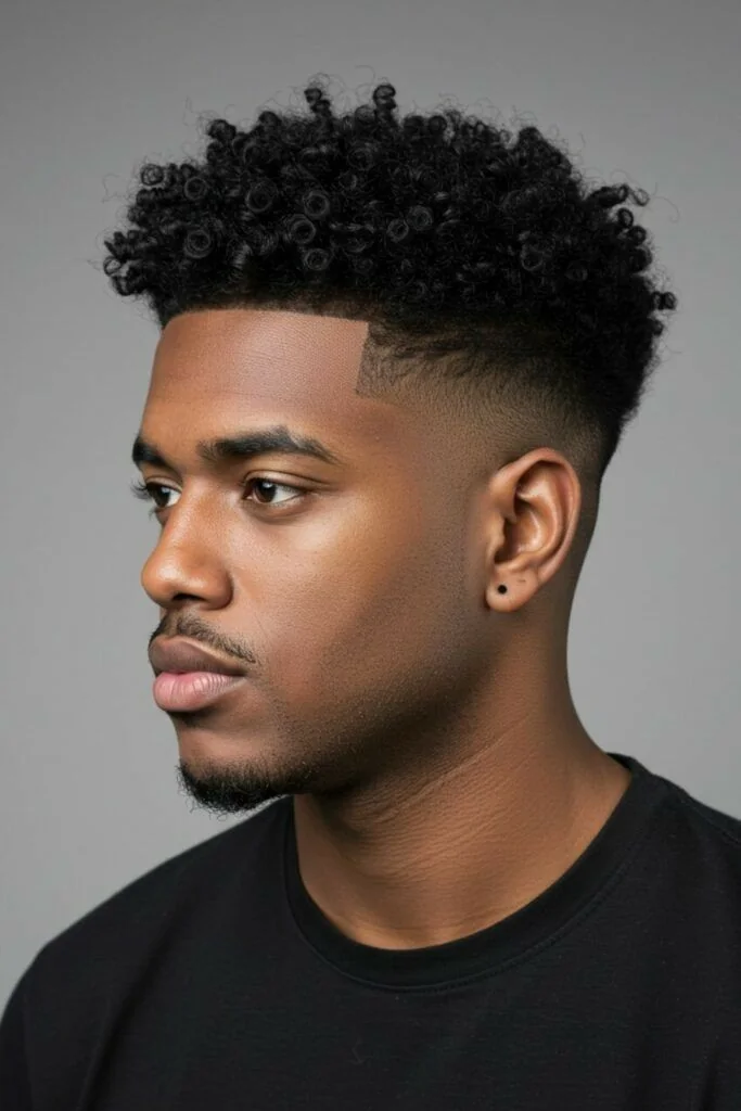 Corte americano: volume e atitude — corte de cabelo masculino, exemplo 8