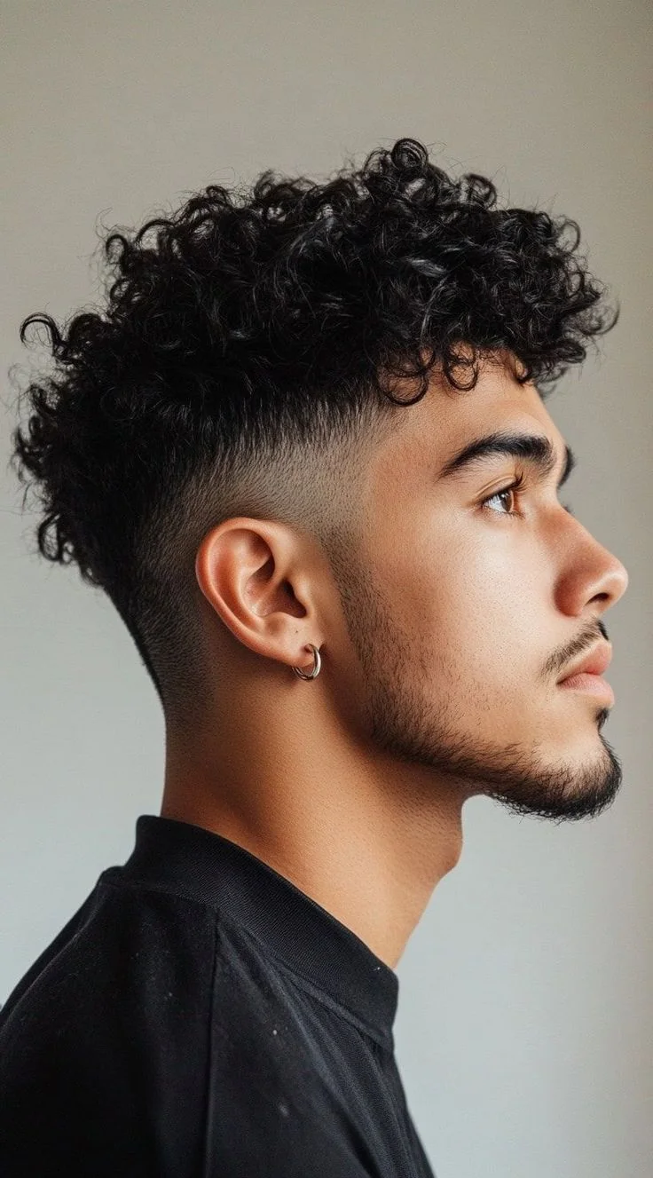 Corte americano: volume e atitude — corte de cabelo masculino, exemplo 11