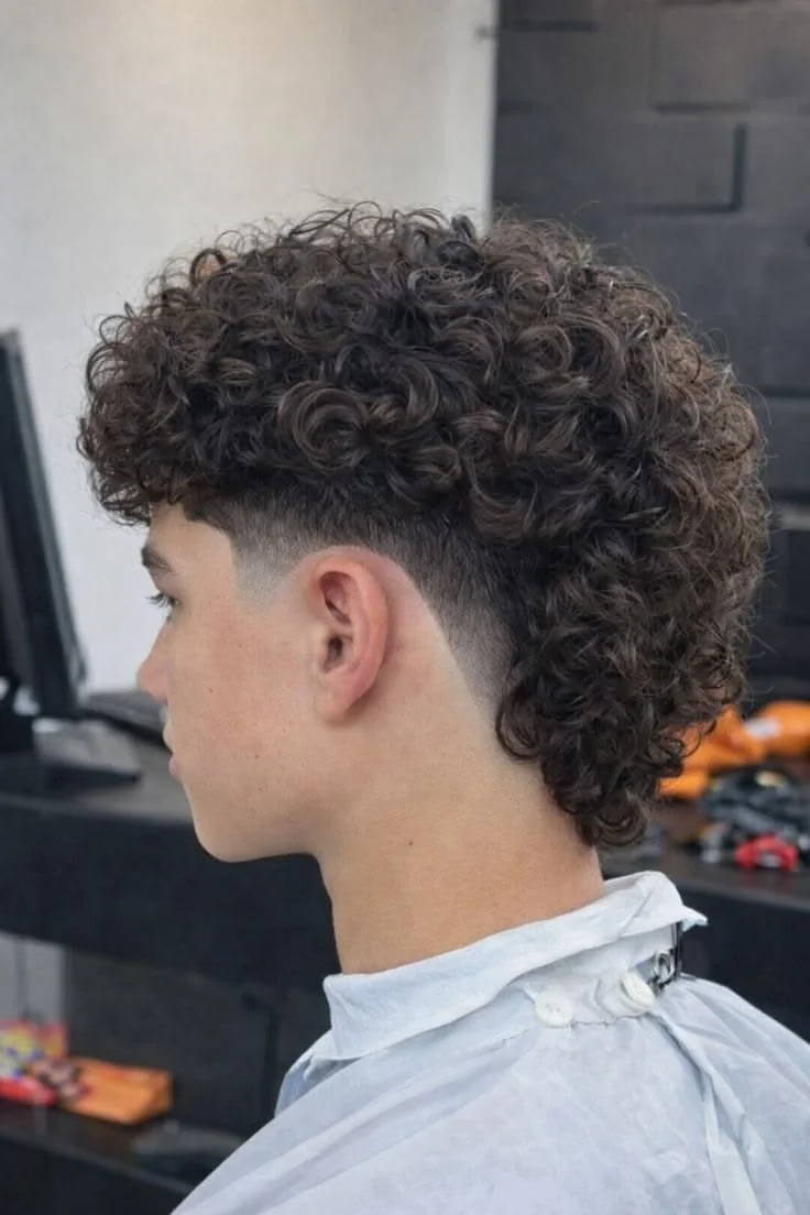 Mullet moderno: o polêmico que voltou pra ficar — corte de cabelo masculino, exemplo 1