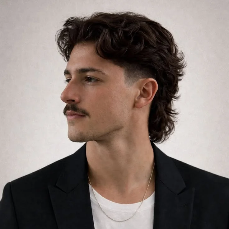 Mullet moderno: o polêmico que voltou pra ficar — corte de cabelo masculino, exemplo 3