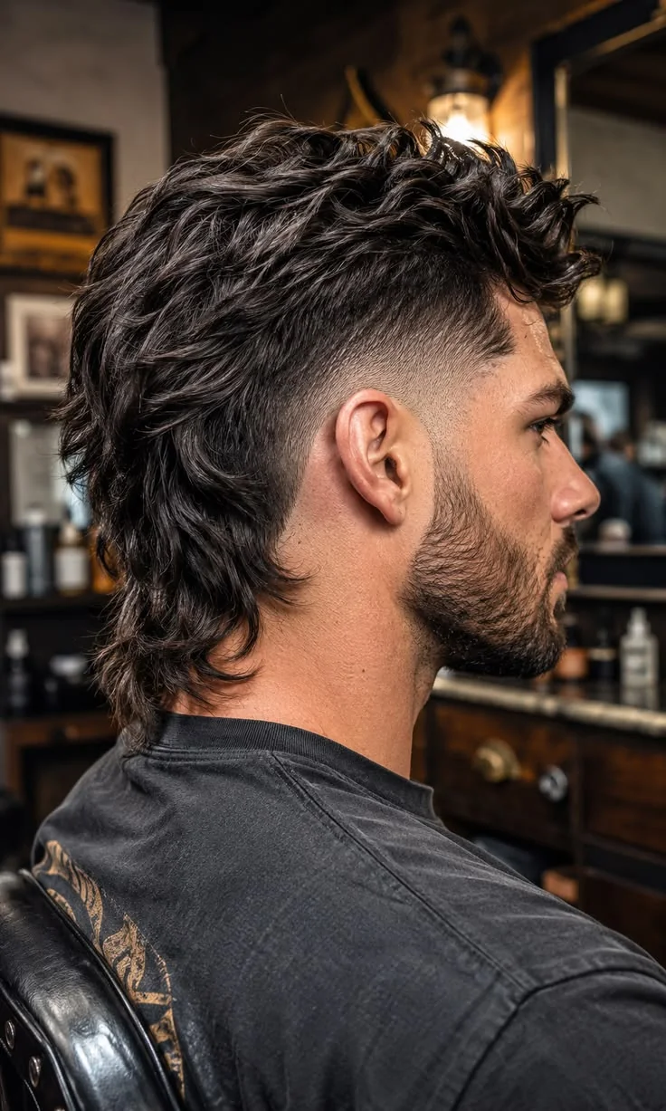 Mullet moderno: o polêmico que voltou pra ficar — corte de cabelo masculino, exemplo 4