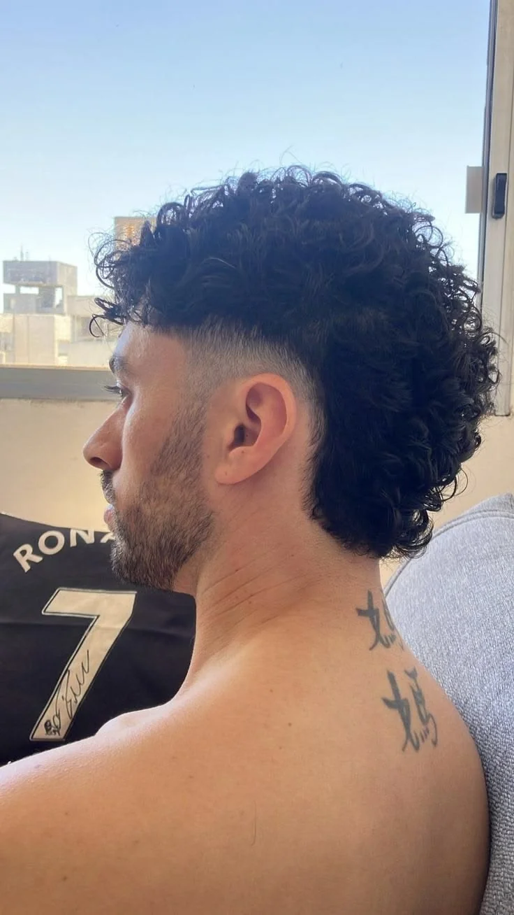 Mullet moderno: o polêmico que voltou pra ficar — corte de cabelo masculino, exemplo 6
