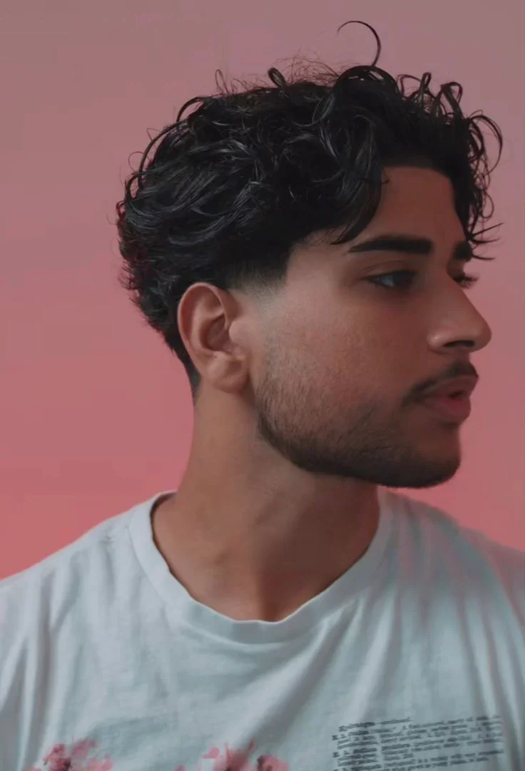 Cabelo médio texturizado: o despojado sofisticado — corte de cabelo masculino, exemplo 6