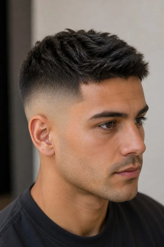 Militar e buzz cut: a praticidade radical — corte de cabelo masculino, exemplo 8