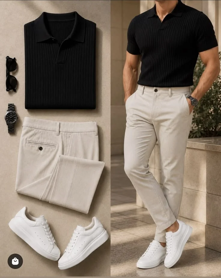 look esporte fino masculino — ideia 3