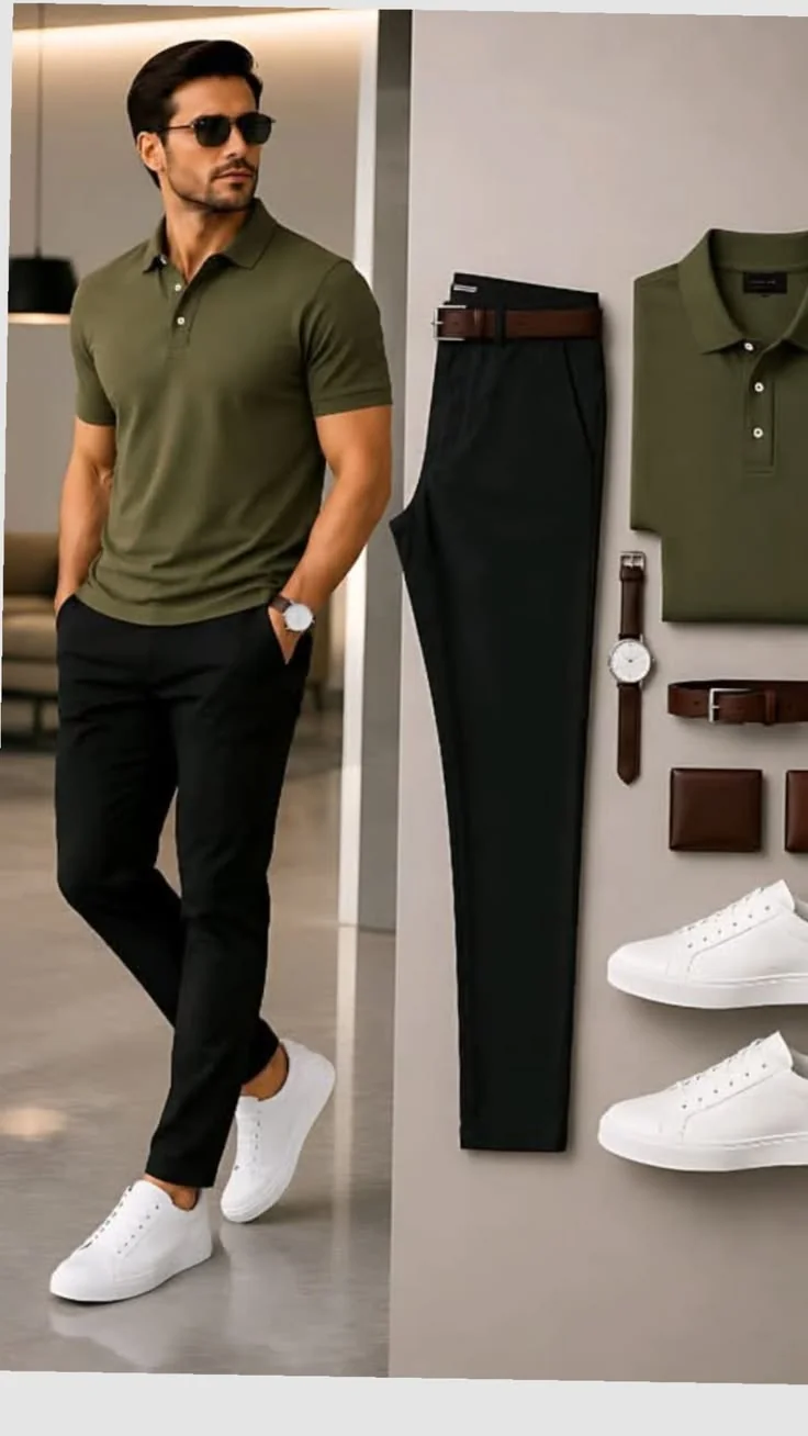 look esporte fino masculino — ideia 5