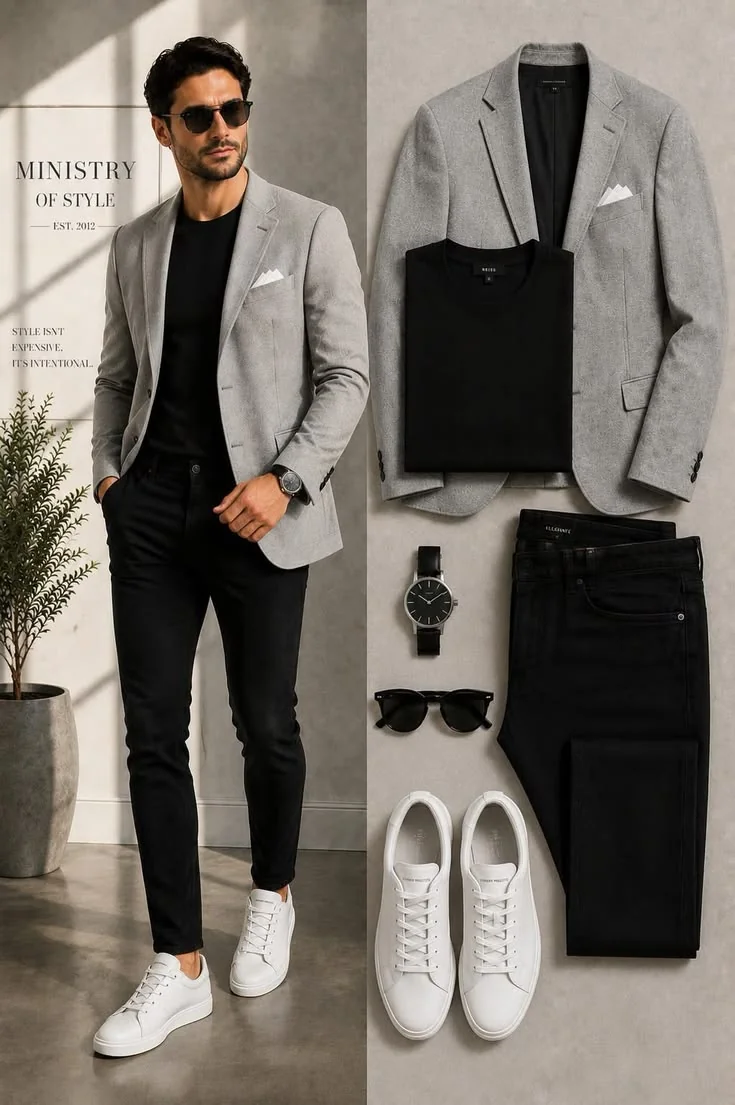 look esporte fino masculino — ideia 7