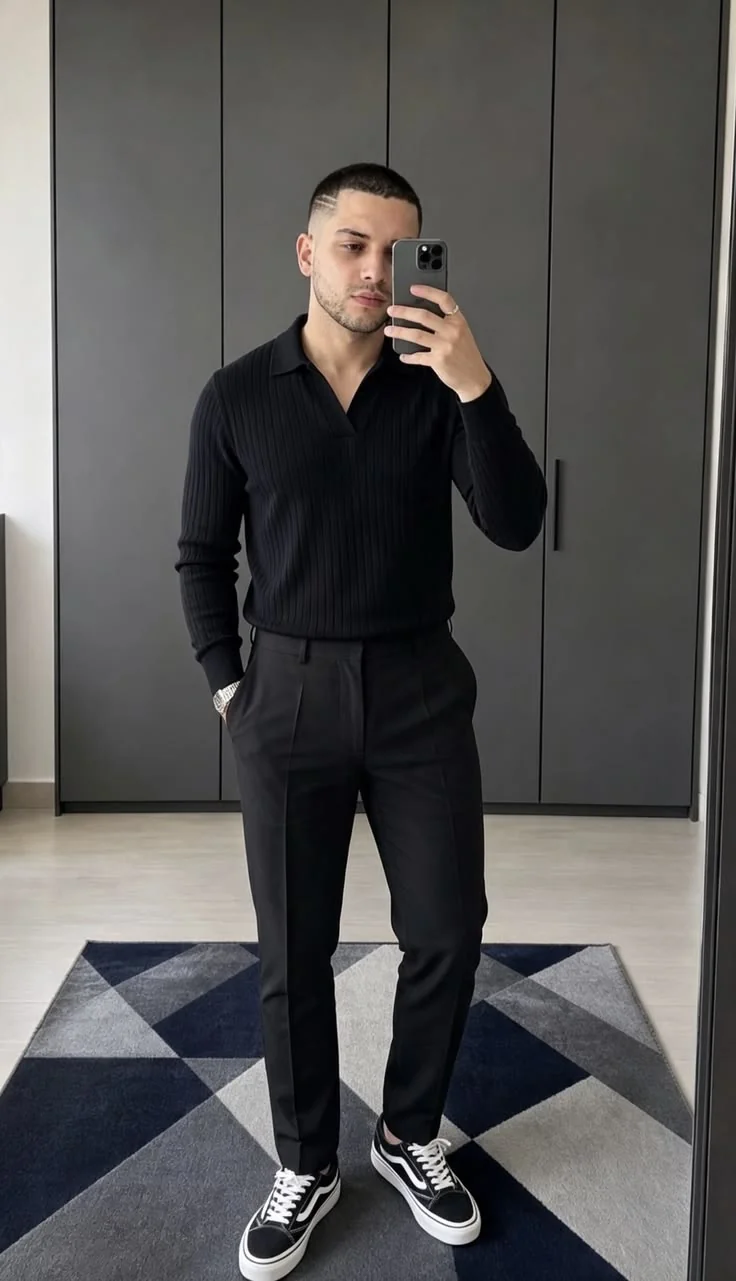 look esporte fino masculino — ideia 6