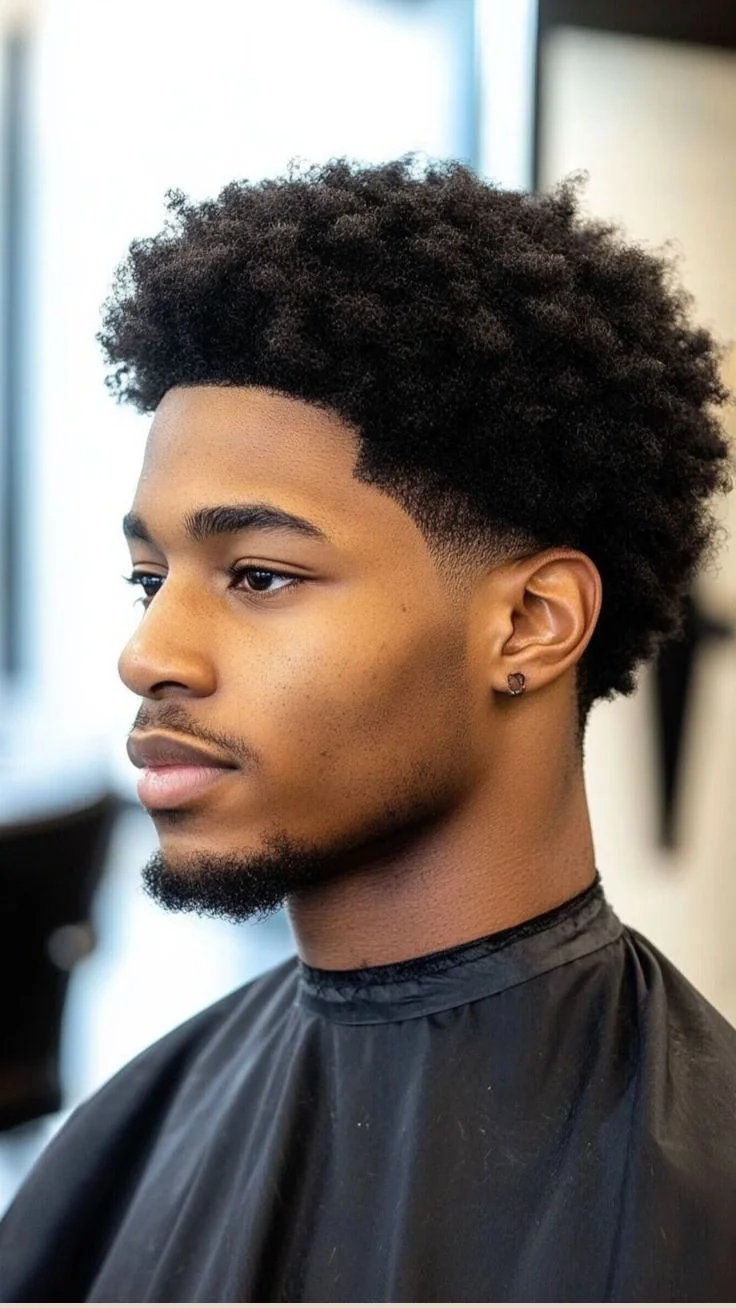 Low fade clássico — low fade masculino, exemplo 1