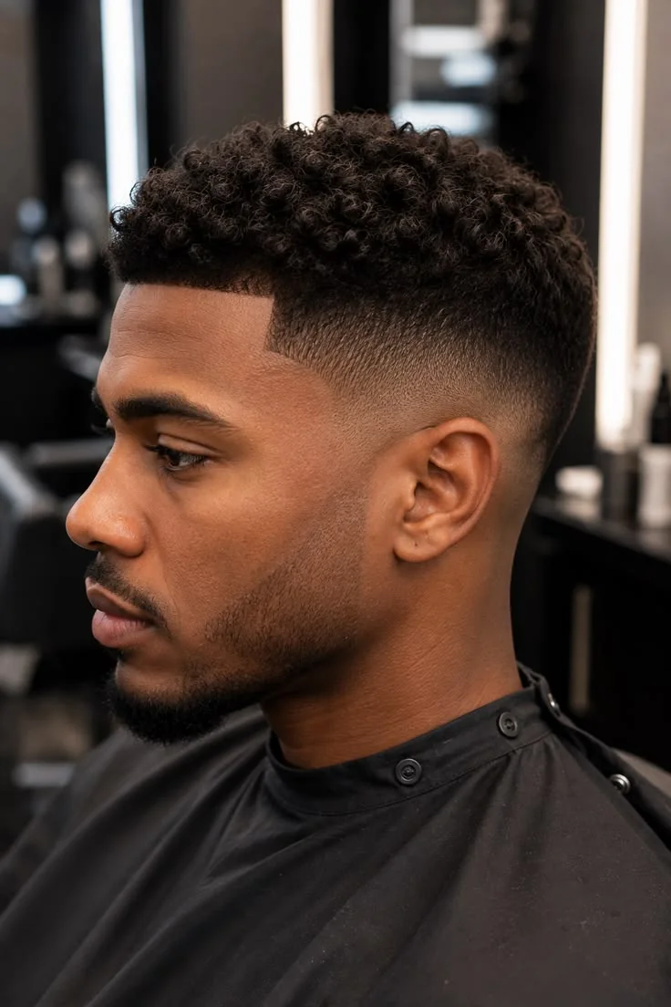 Low fade clássico — low fade masculino, exemplo 3