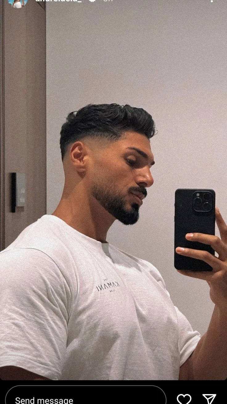 Low fade clássico — low fade masculino, exemplo 4