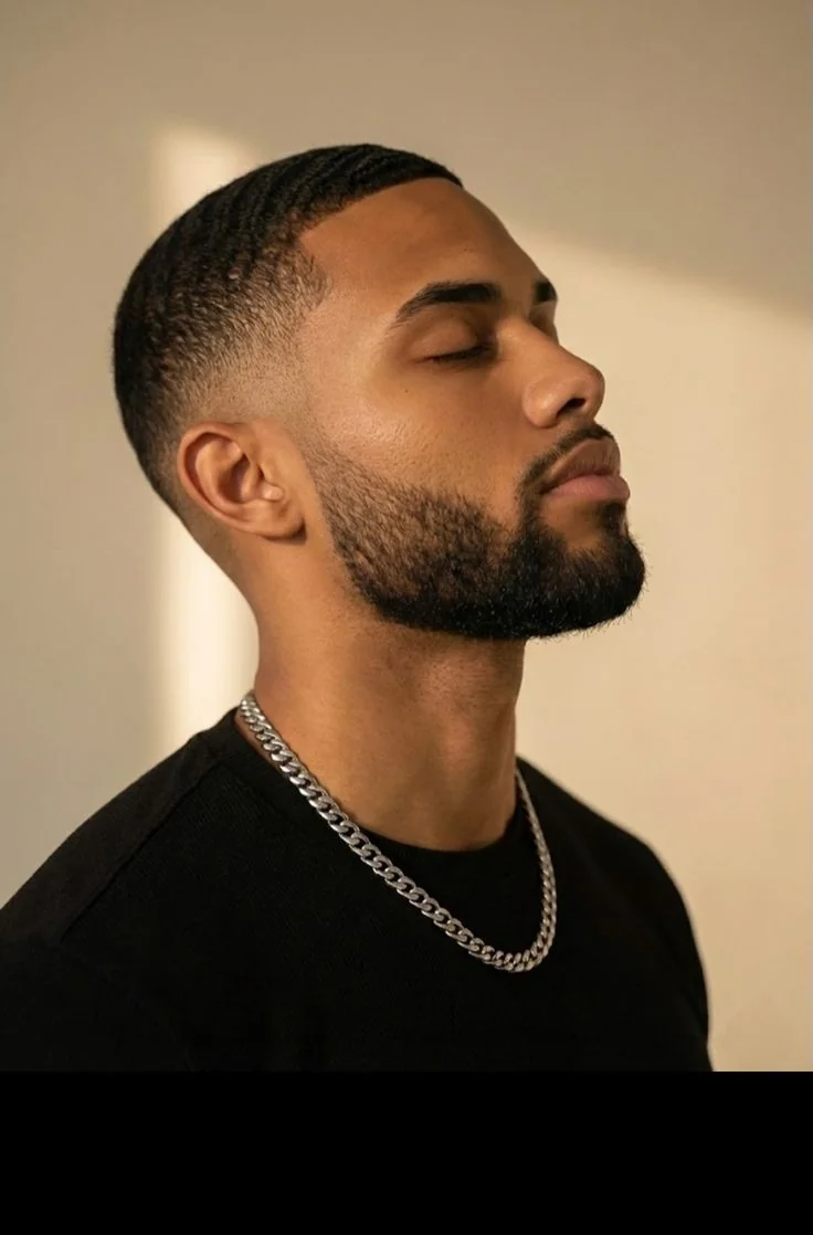 Low fade clássico — low fade masculino, exemplo 8