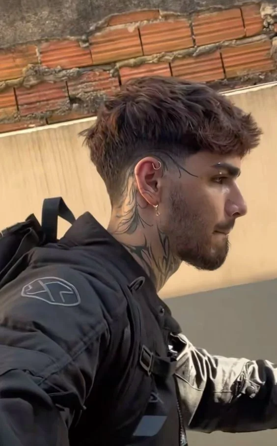 Low fade clássico — low fade masculino, exemplo 11