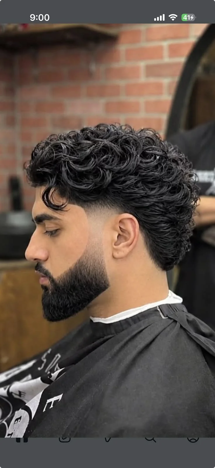 Low fade com risca lateral — low fade masculino, exemplo 8